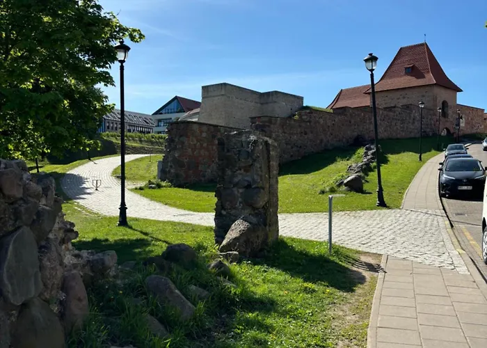 Lägenhet Barbacan - Old Town Center, Panoramic View & Parking