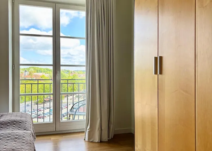 Barbacan - Old Town Center, Panoramic View & Parking Appartement *